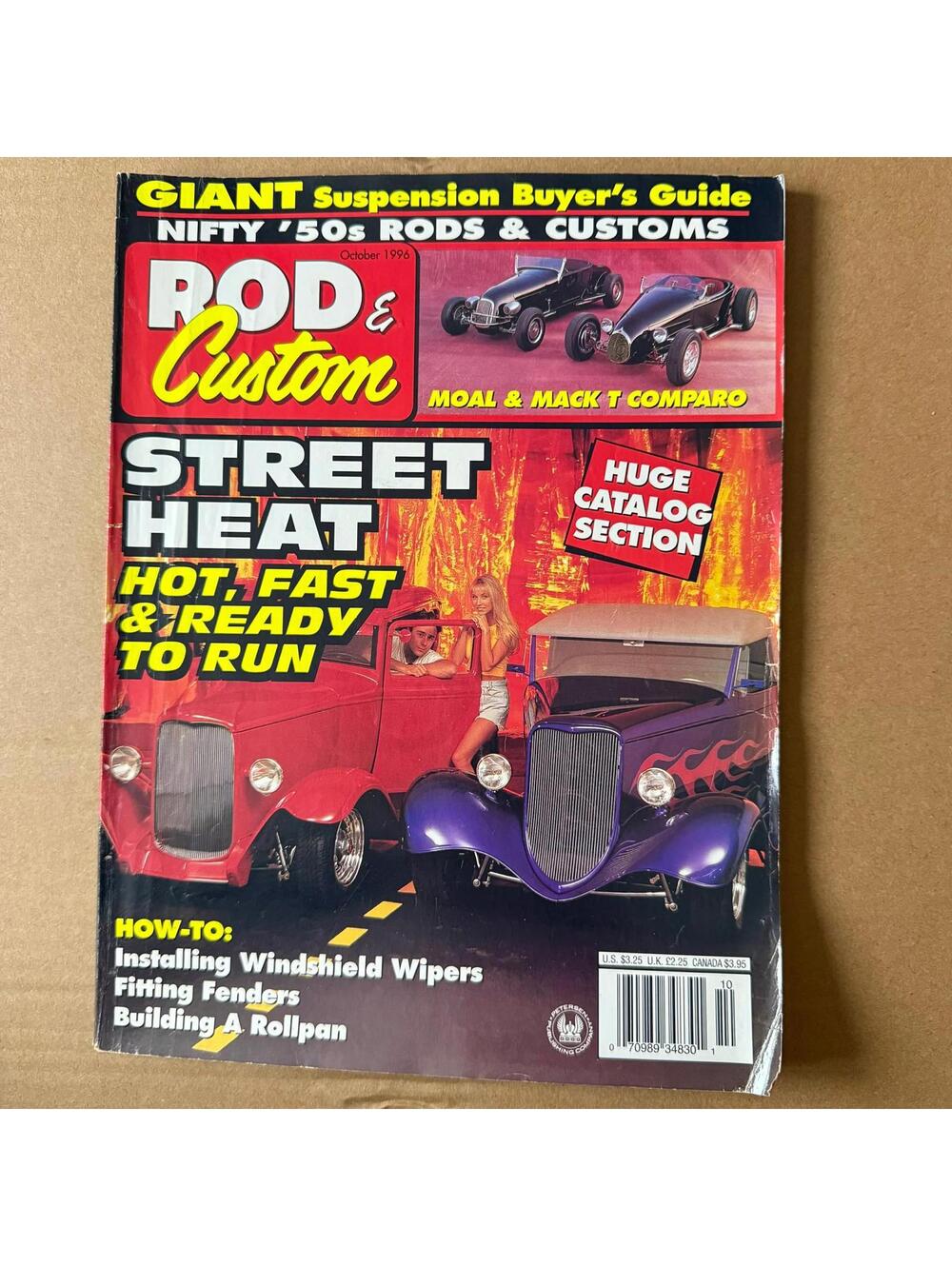 Vintage Hot Rodder Chevy Auto Magazine Custom Rodder B2